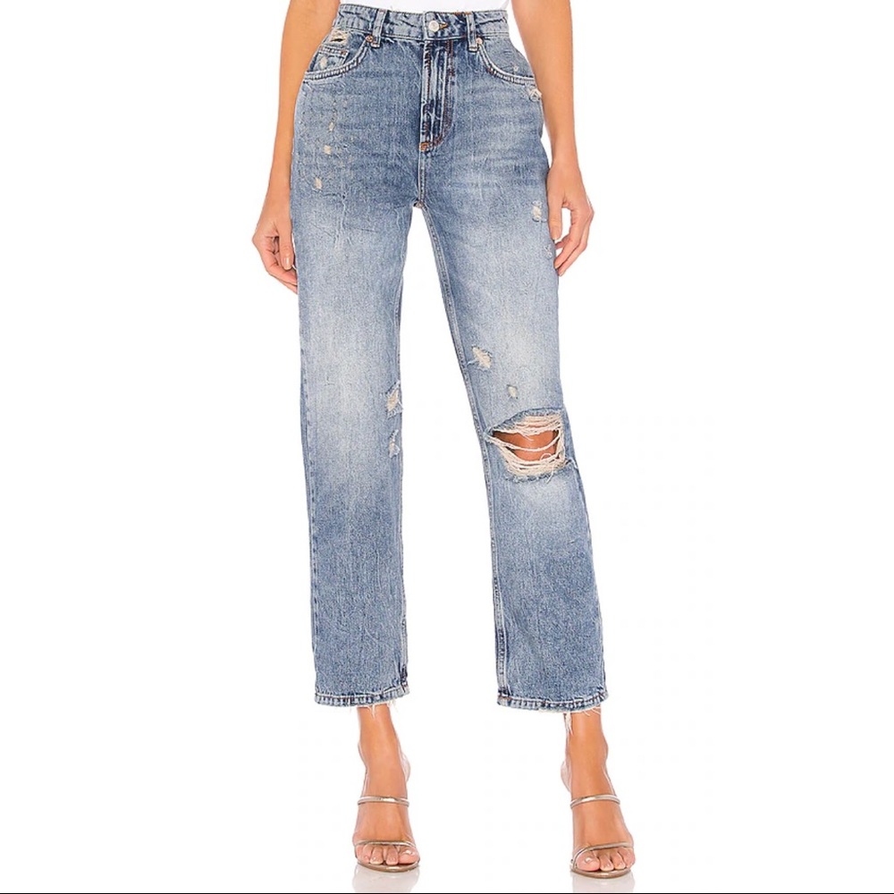 Free People Dakota jeans  size 28 high waisted